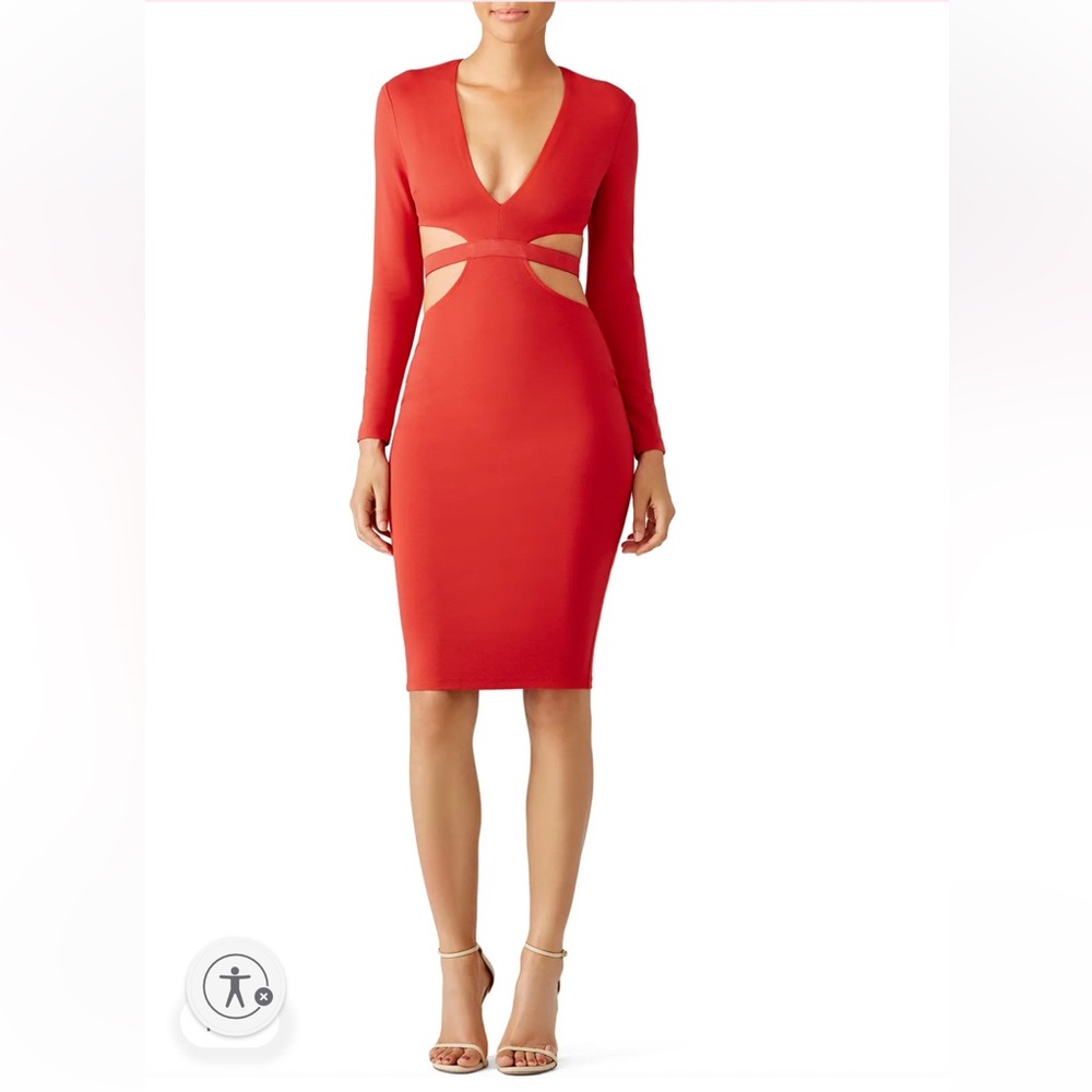 BEC & BRIDGE Red Trixie Mini Dress